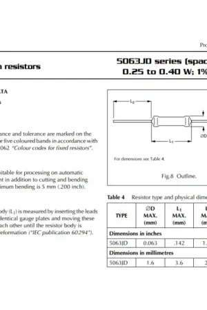 Exclusive Offer BC Components BEYSCHLAG - 5063JD2K210F12AF5 - Resistor, MF. 2.21K Ohm 0.4W. Package of 10.