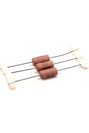CRC - CRC2W-220K - Resistor, Power. 220K Ohm 2W. Axial Package of 5. Luxury
