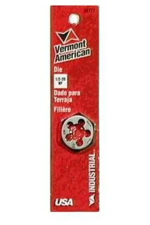 1 In Hex Die, Fractional, 1/2-20NF - Vermont American Shop Now
