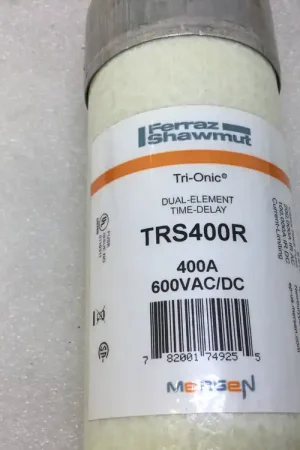 Instant Buy Ferraz/Shawmut Tri-Onic TRS400R 400 Amp 600VAC/DC Current Limiting Class RK5