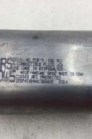 CSC 40uF 440 VAC 325P406H44C36N4XF Motor Run Capacitor Secure Checkout