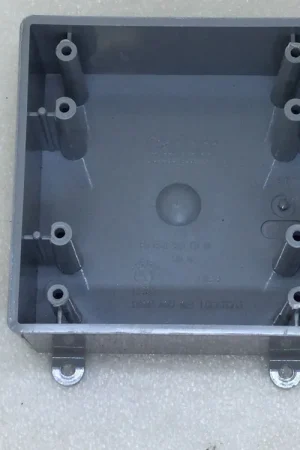 Seasonal Sale Carlon E9802 2 Gang PVC Non-Metallic 31.5 CU IN Surface Mount Box with Mounting Feet