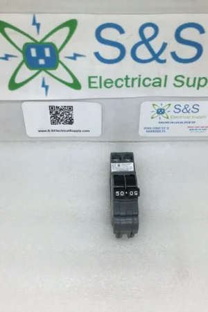 Free Returns CE Inc UBIF-0250N UBIF0250 2 Pole 50 Amp Connecticut Electric Circuit Breaker
