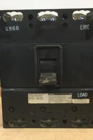 Gould/Ite Ll3-F600 3 Pole 450-600 Amp 125/250 Vdc Circuit Breaker Popular