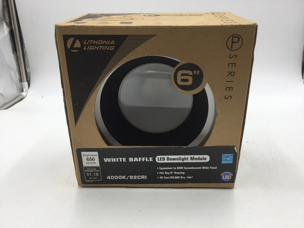 Flash Sale Lithonia Lighting P-Series GBPMW-LED-40K-90CRI 6" Recessed Light