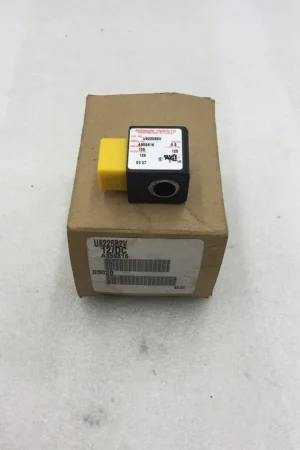 Exclusive ASCO U8225B2V Subminature Solenoid Valve Module 12 VDC 125 PSI for Air, Water and Light Oil
