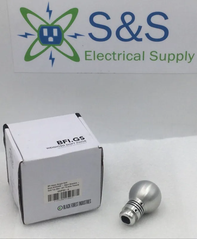 Money Back Guarantee BFI 964-997 GS2 Air Leather Heavy Weight Shift Knob 3" x 2"