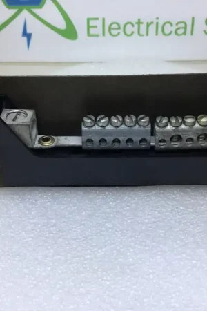 General Electric 10 Position 4-14 AWG Neutral/Grounding Bar Budget