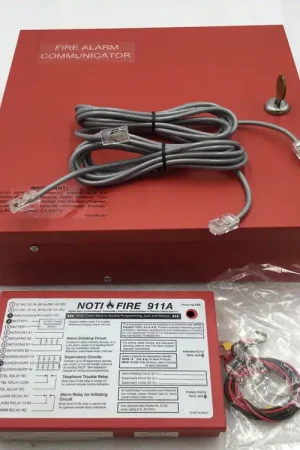 Notifier 911A Fire Alarm Communicator with UL Listed Indoor Enclosure 11" X 11" Seasonal Sale