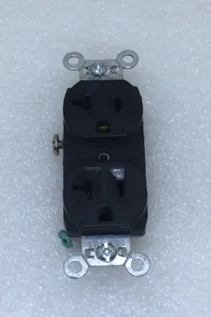 Place Order Legrand CR20-BK 20 Amp 125V Duplex Receptacle