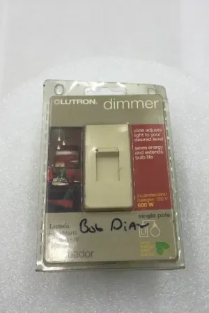 Buy Direct Lutron LG-600H-IV Single Polt Slide to Off Light Dimmer