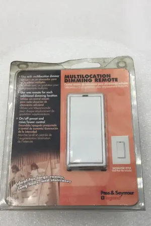 Pass & Seymour DRMWV Multi-Location Dimming Remote Buy Online