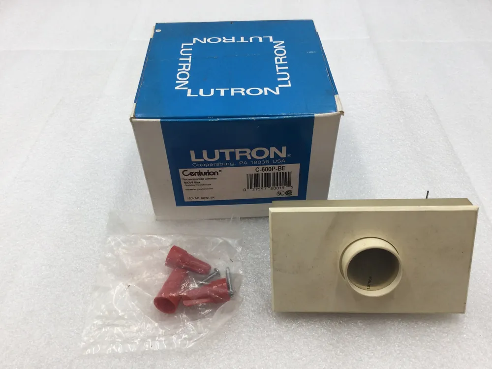Lutron C-600P Incandescent Light Dimmer Shop Now