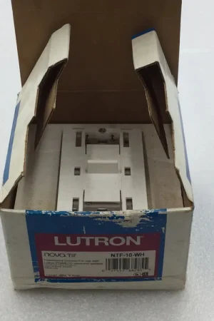 Direct From Factory Lutron NTF-10-WH Nova T-Fluorescent Dimmer - Missing Panel Face
