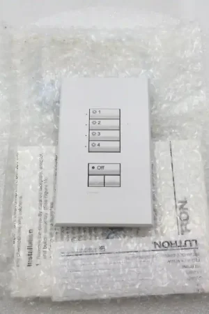 Lutron SR-GEN-PL Button Faceplate Luxury