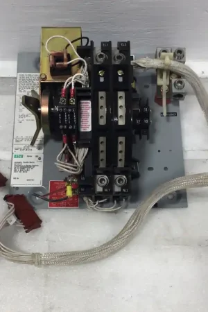 Super Sale Asco D00300020200F1XF 200 Amp Single Phase 240V Automatic Transfer Switch