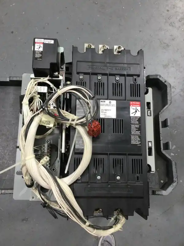 Asco J03ATSA30400NGXF 400 Amp 480V 3ph TRANSFER SWITCH ONLY Same Day Shipping