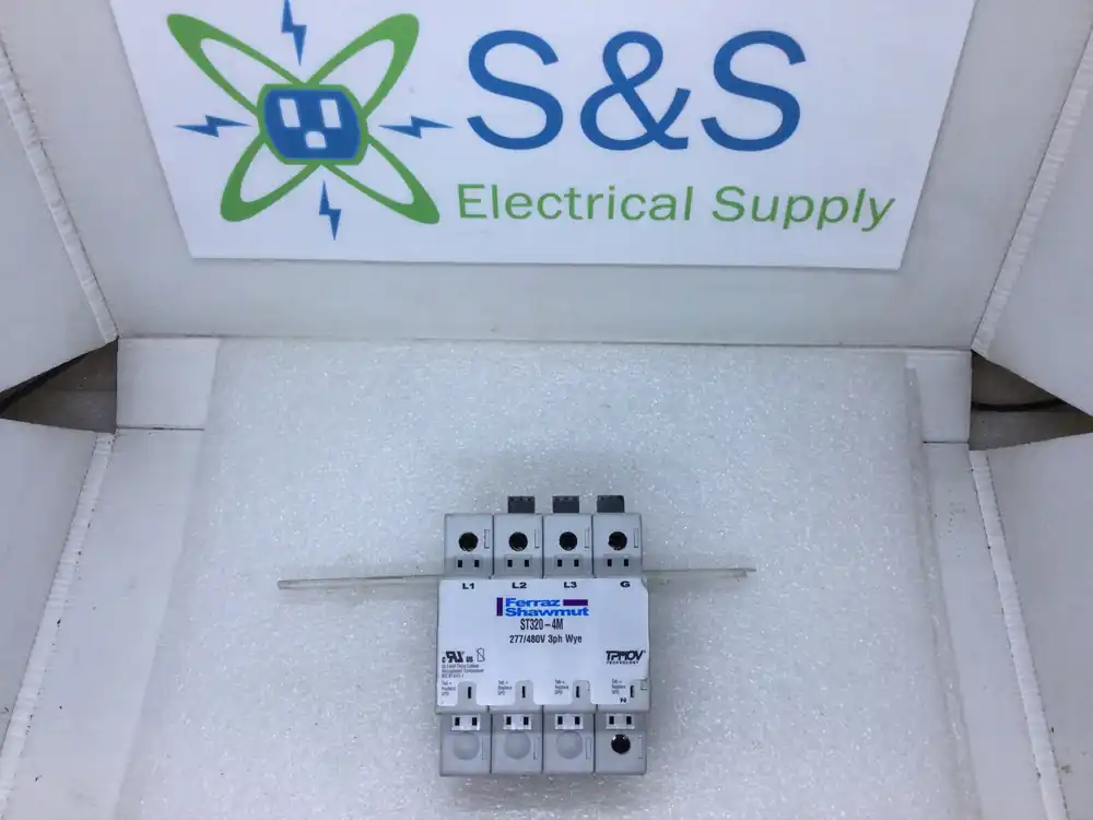 Discount Ferraz Shawmut ST320-4M 277/480V 3Ph Surge-Trap Din Rail Mount Surge Protective Device
