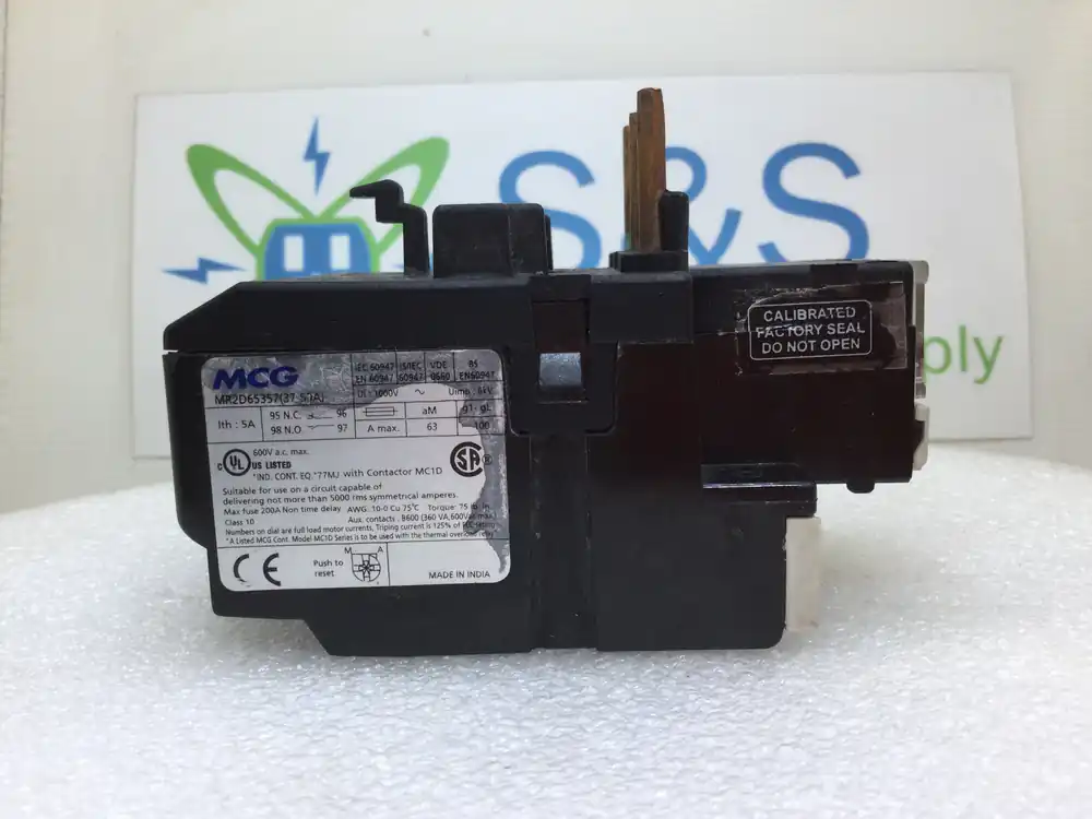 MCG MRZ-D65357 37.0A-50A Thermal Overload Relay Place Order