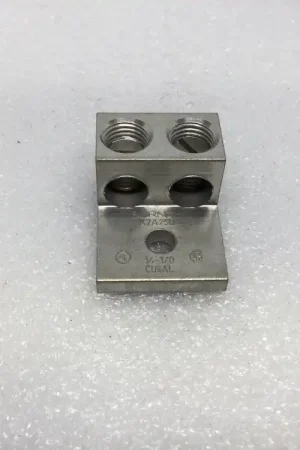 Affordable Burndy K2A25U 14-1/0 2 Conductor 1 Hole 1/4" Stud Aluminum Mechanical Lug