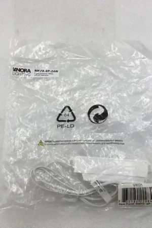 Hot Picks Nora Lighting NMPA-6P-24W 6-Port Power Line Interconnect 24"