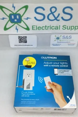 Place Order Lutron P-Pkg1p-Wh-R Caseta Wireless Dimmer And Remote - New