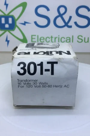 In Demand NuTone 301-T 30 Watt 16 Volt Thermal Protected Doorbell Transformer