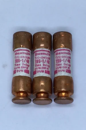 Authentic Shawmut TR6-1/4R 6.25 Amps 250VAC Time Delay Current Limiting Class RK5 Fuse