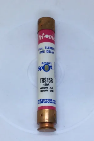 In Demand Ferraz Shawmut TRS15R 15 Amp 600V Dual Element Class RK5 Fuse w/ Smart Spot