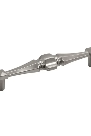 Best Price Hickory Hardware Cavalier Pull 4-1/4" Center to Center Satin Nickel P132-SN