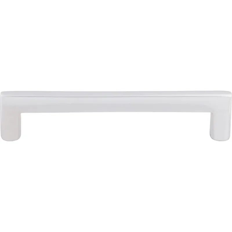 Top Knobs Aspen II Flat Sided Pull 6" Center to Center Polished Chrome M1976 Hot Deal