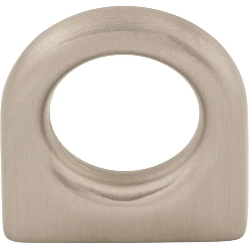 Top Knobs Nouveau Ring Pull 5/8" Center to Center Brushed Satin Nickel M558 Trending