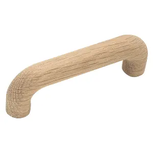 Best Choice Hickory Hardware Natural Woodcraft Pull 3-1/2" Center to Center Unfinished Wood P674-UW