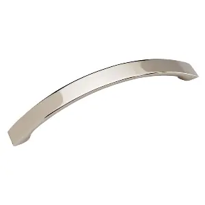 Bargain Hickory Hardware Raleigh Pull 5" Center to Center Polished Nickel P3111-14