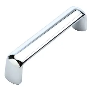 Authentic Hickory Hardware Metropolis Pull 3" Center to Center Chrome P324-CH