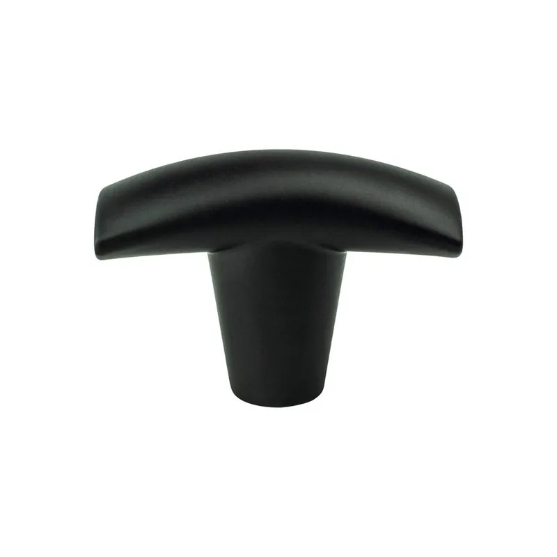 Instant Buy Berenson Meadow Knob 1-3/4" Long Matte Black 2293-4055-P