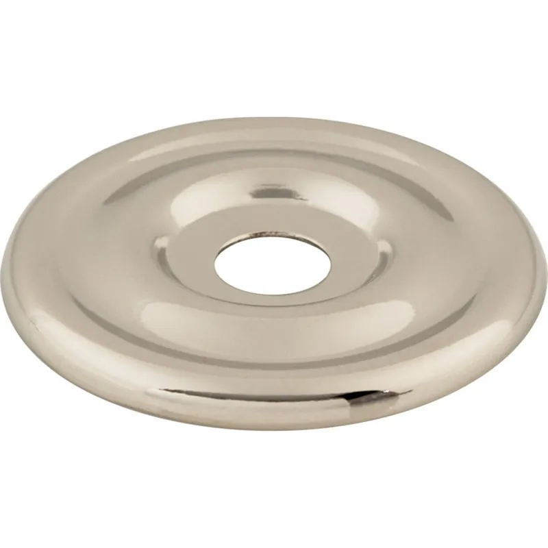Top Knobs Devon Brixton Backplate 1-3/8" Dia Polished Nickel TK890PN Low Price