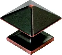 Brand New Hickory Hardware Studio Knob 1-1/4" Dia Oil Rubbed Bronze Highlighted P3015-OBH