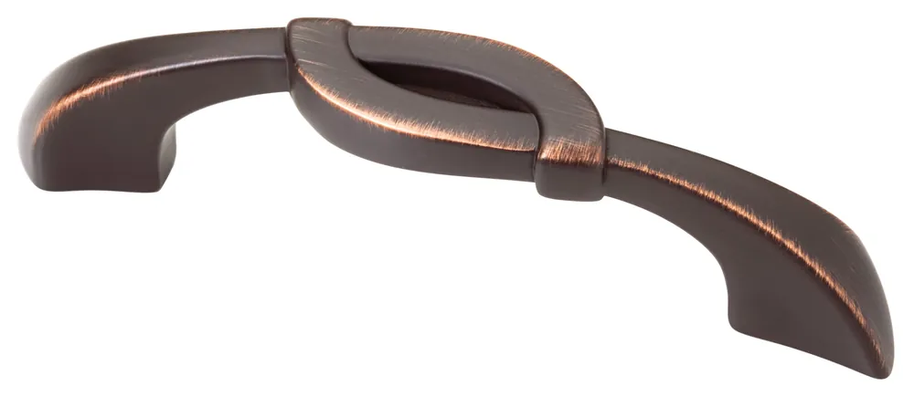 Best Price Southampton Pull 3"/96mm Center to Center Bronze With Copper Highlights Liberty Hardware P20385-VBC-C