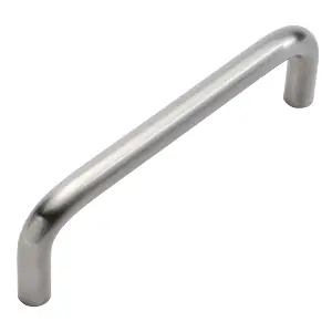 Bargain Hickory Hardware Wire Pulls Pull 96mm Center to Center Satin Nickel PW596-SN