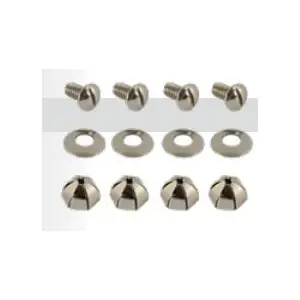 Custom Accessories 94445 Fastener, Metal, Chrome Warranty Included