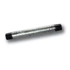 Clearance Lincoln 448020 Pipe Nipple, 1-1/2 in, Steel, SCH 40 Schedule, 2 in L