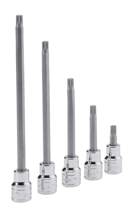 Special Offer 3/8" Dr. M14 Triple Square Bit Socket 50mmL - Genius Tools