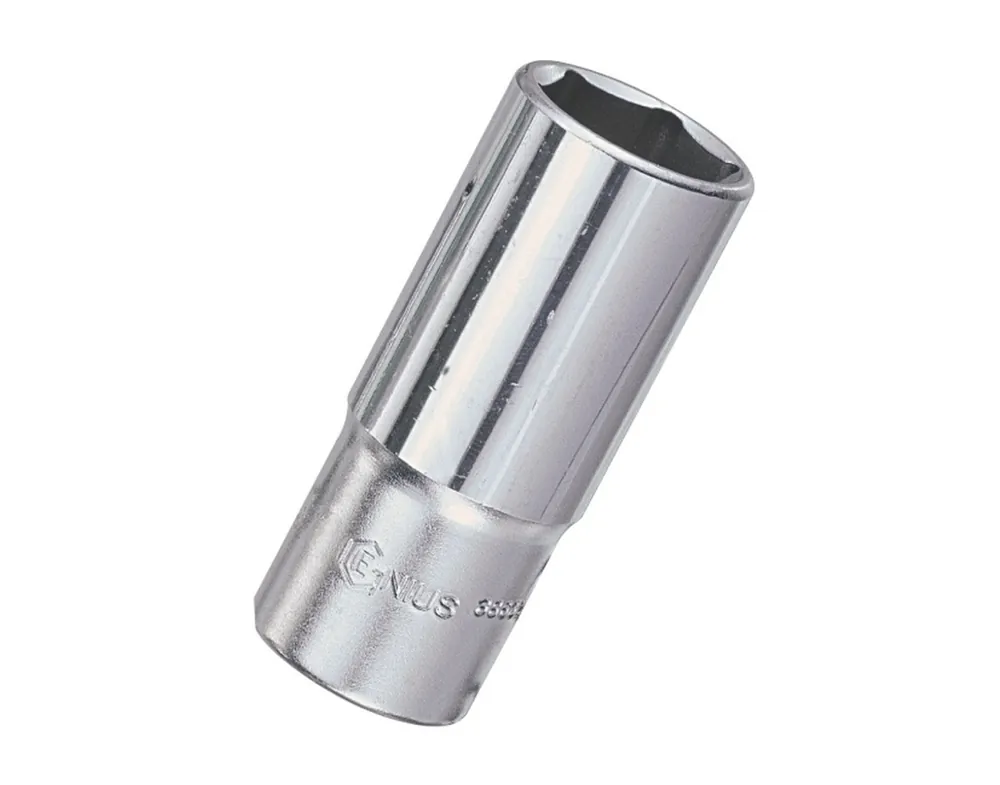 Premium 3/8" Dr. 6mm Deep Hand Socket - Genius Tools
