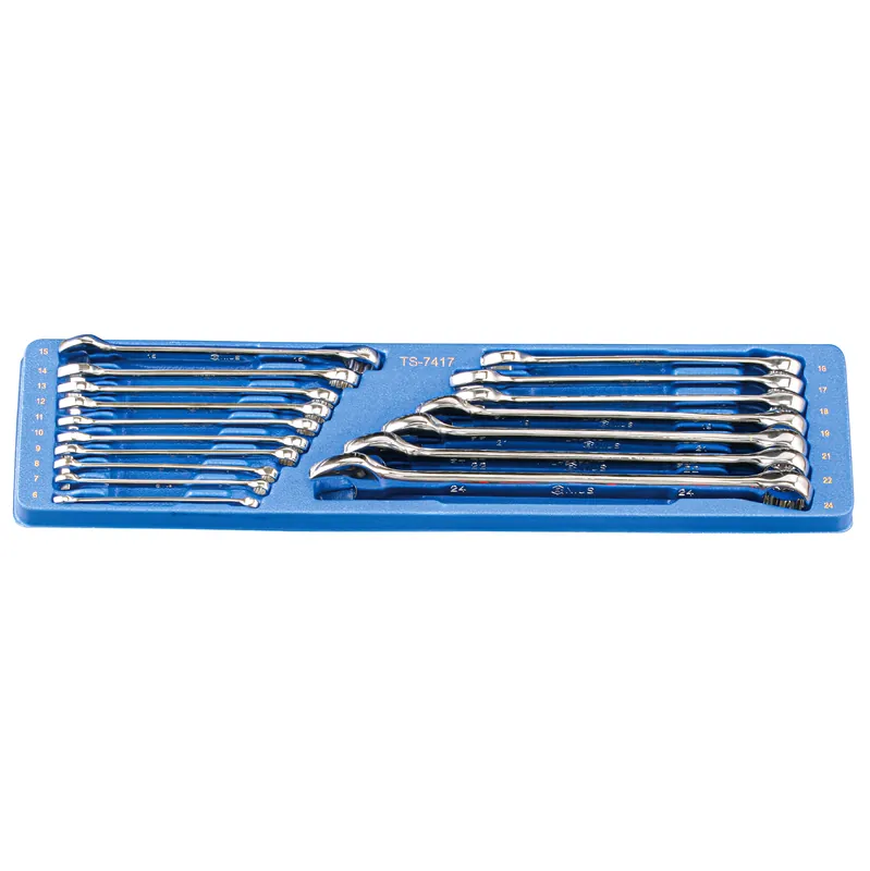 Price Cut 17PC Metric Combination Wrench Set(MS-142TS) - Genius Tools