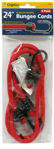 Mega Sale 2 Pc. 24" Red Bungee Cords - Cargoloc