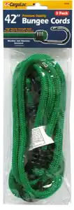 Hot Picks 2 Pc. 42" Green Bungee Cords - Cargoloc