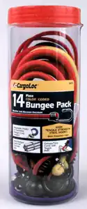 14 Pc. Bungee Cords in Tube - Cargoloc Seasonal Sale