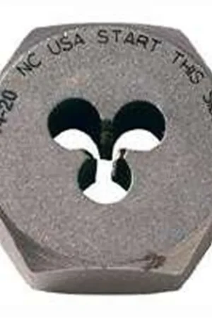 1 In Hex Die, Machine Screw, 14-20NC - Vermont American No Minimum Order