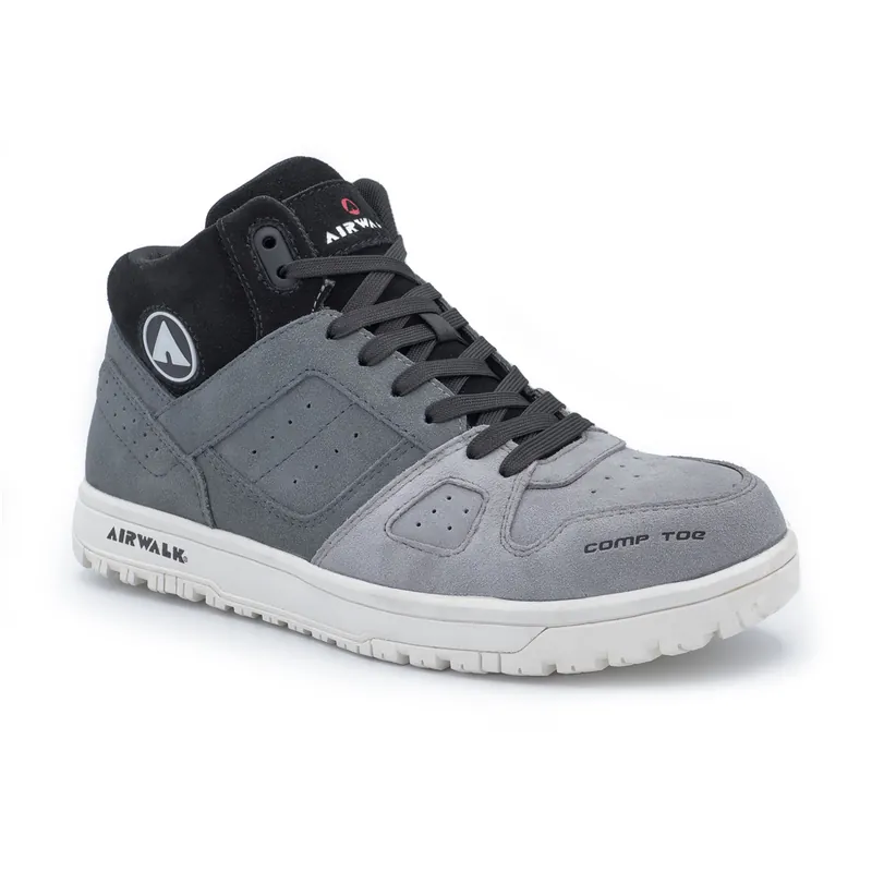 Limited Offer Airwalk | AW6351-10M | AIRWALK - MONGO MID Series - Men's Mid Top Shoe - CT|EH|SR - Gra